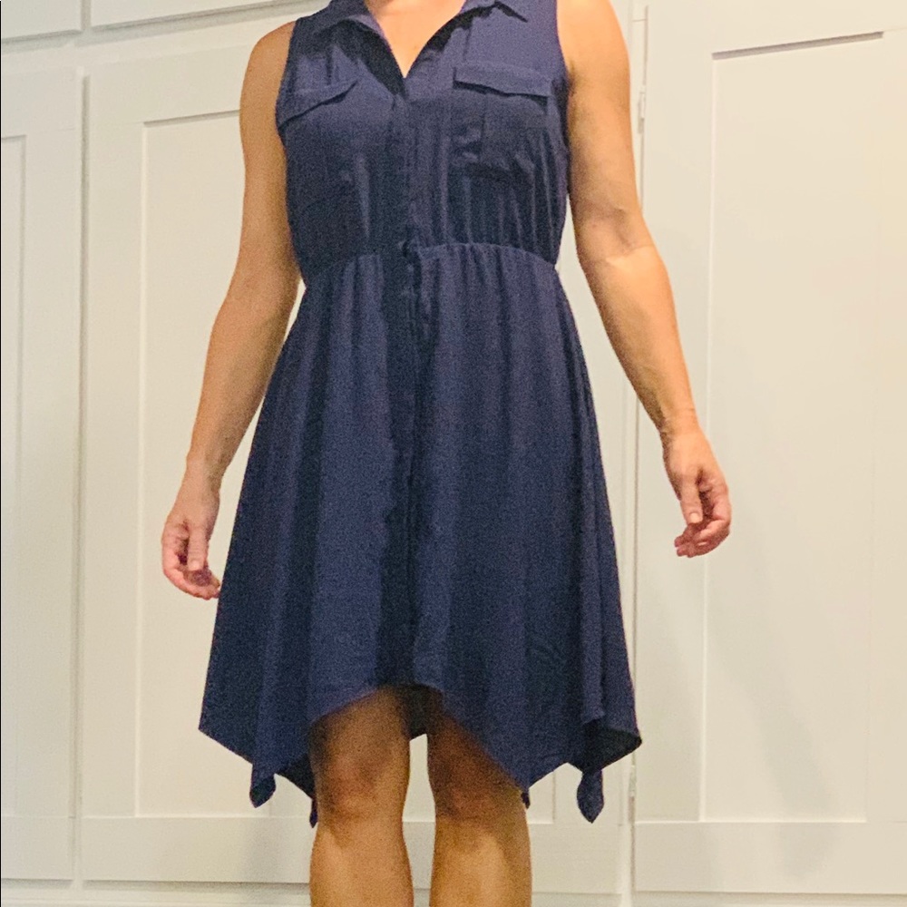 Sienna Sky Shirt Dress NWT